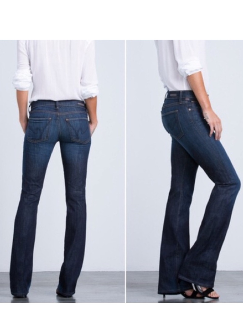 Citizens of humanity intimate stick medium rise slim bootcut size 24